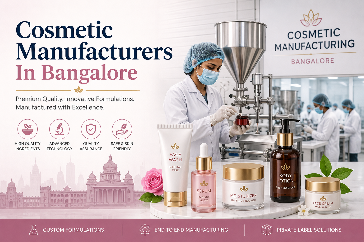 Cosmetic Manufacturers In Bangalore