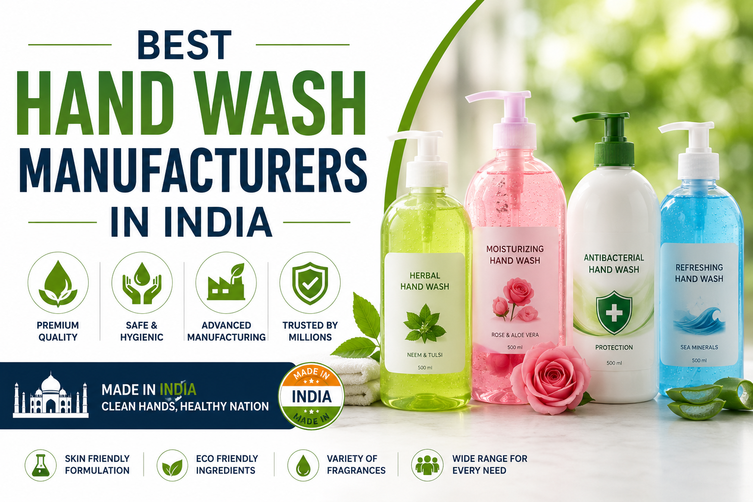 Hand wash manufacturers in India