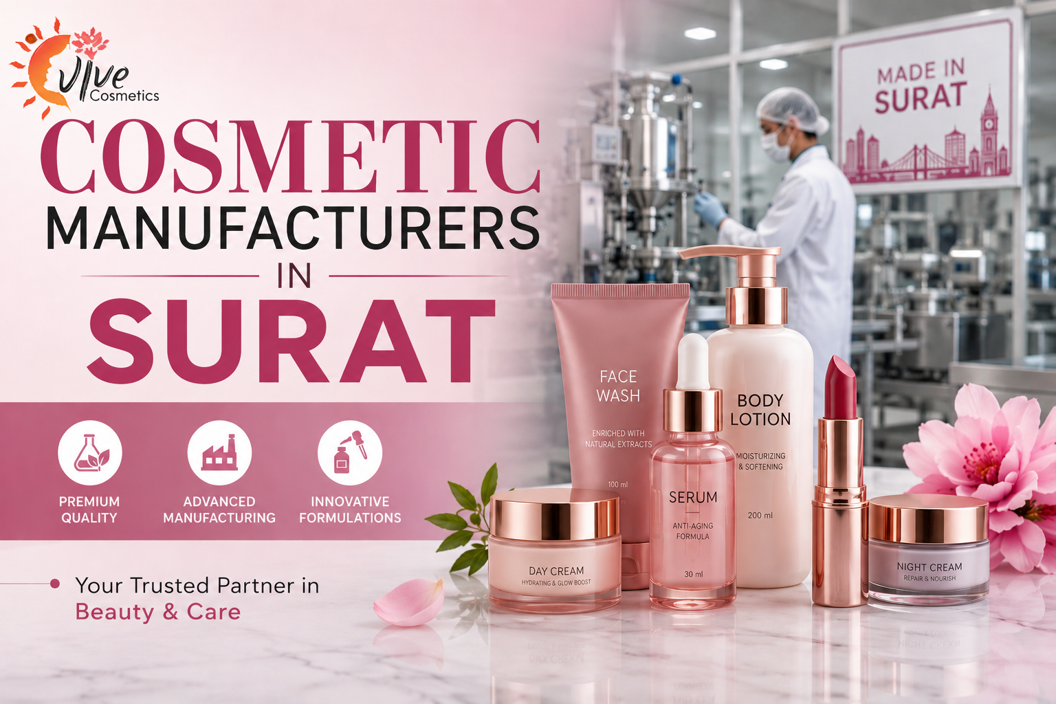 Cosmetic Manufacturers in Surat Cosmetic Manufacturers in Surat