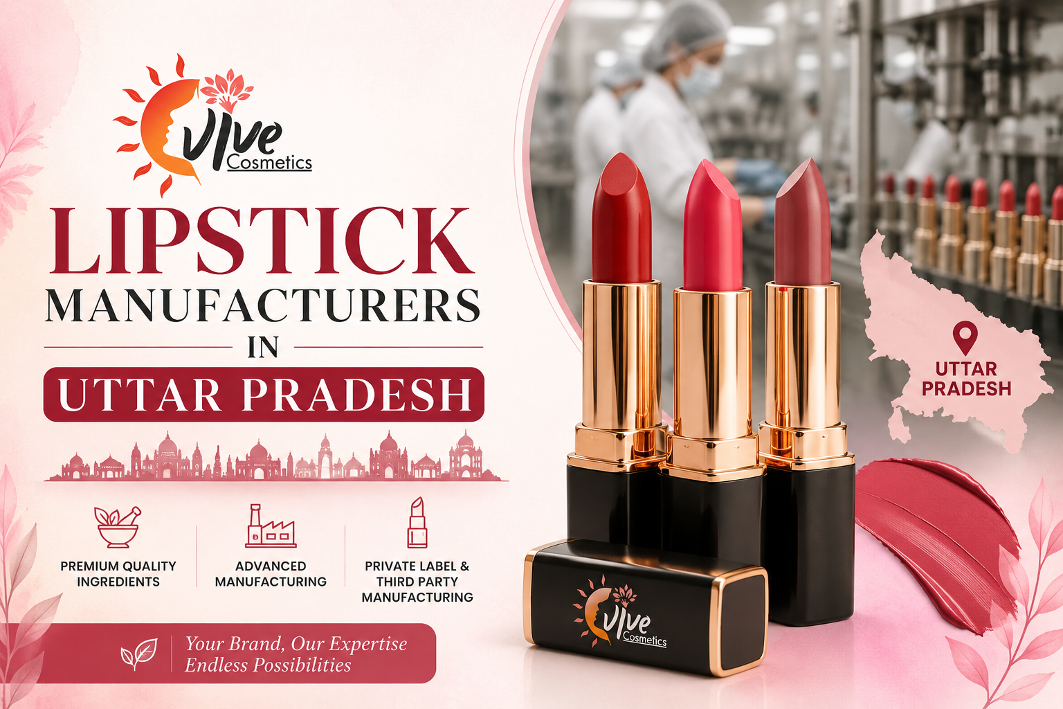 Lipstick Manufacturers in Uttar Pradesh