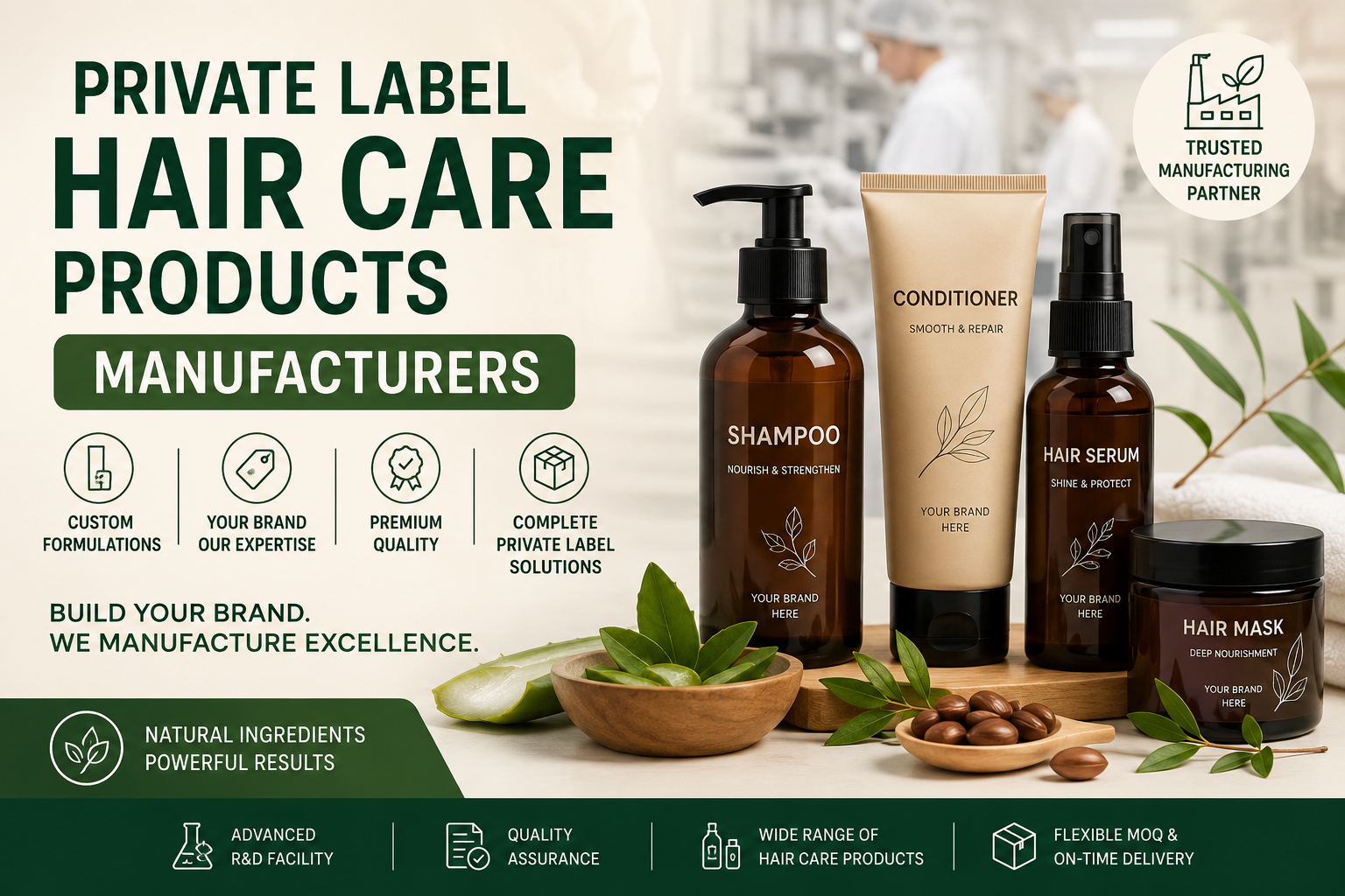 Private Label Hair Care Products Manufacturers