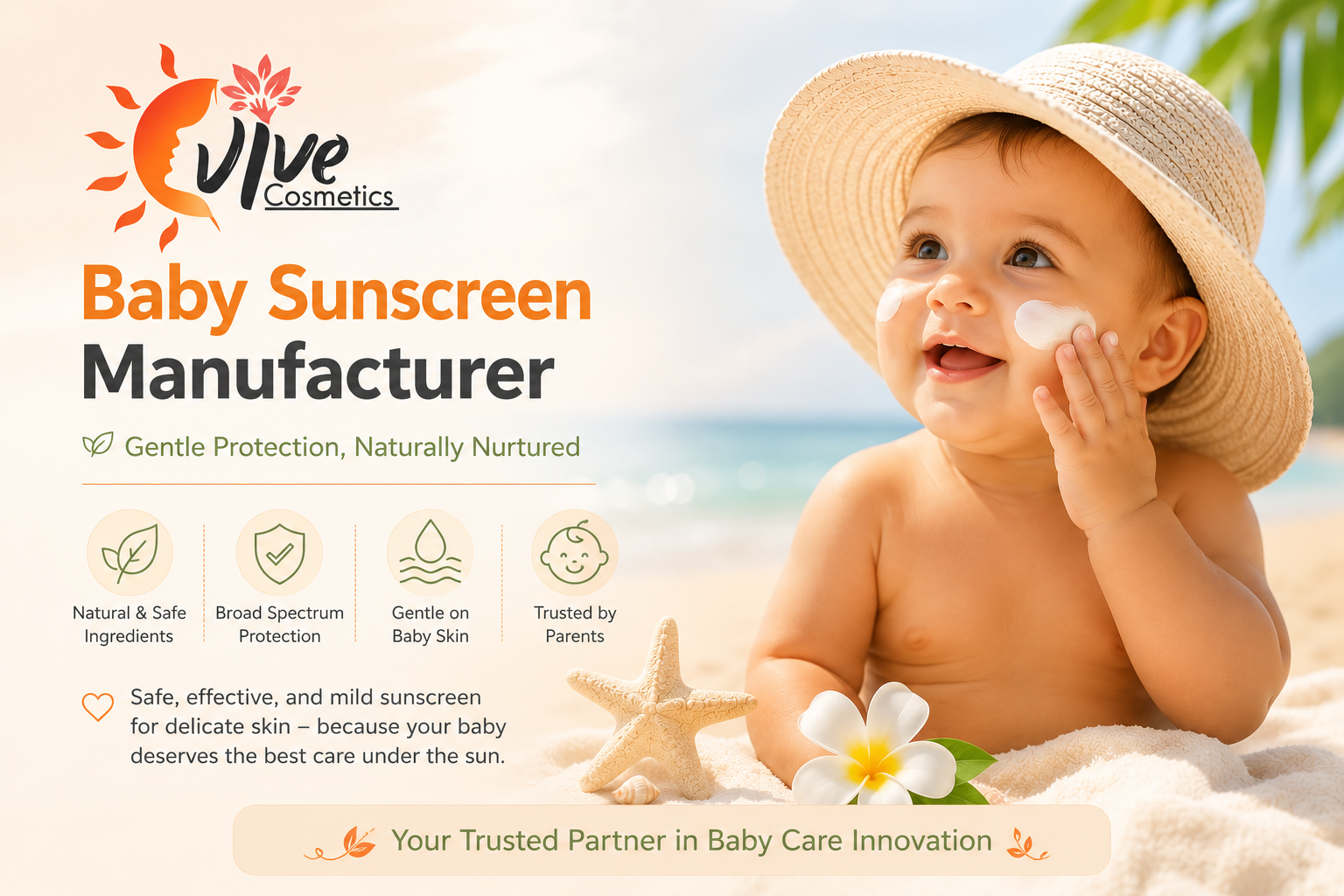 baby sunscreen manufacturer