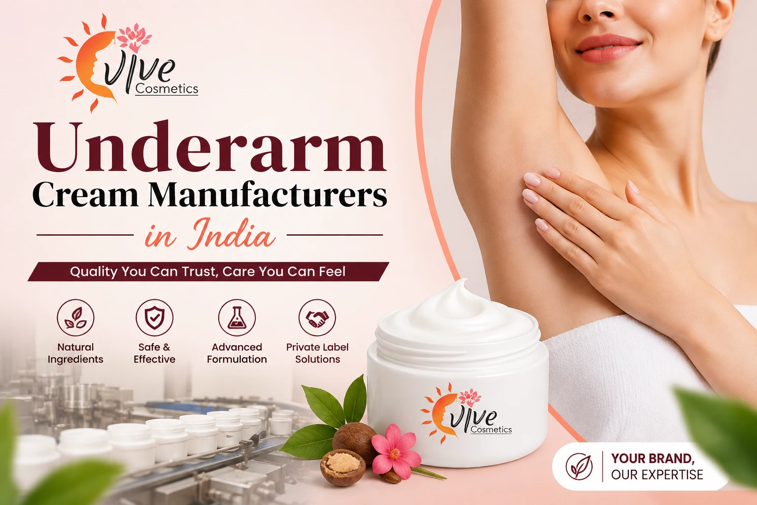 underarm cream manufacturers