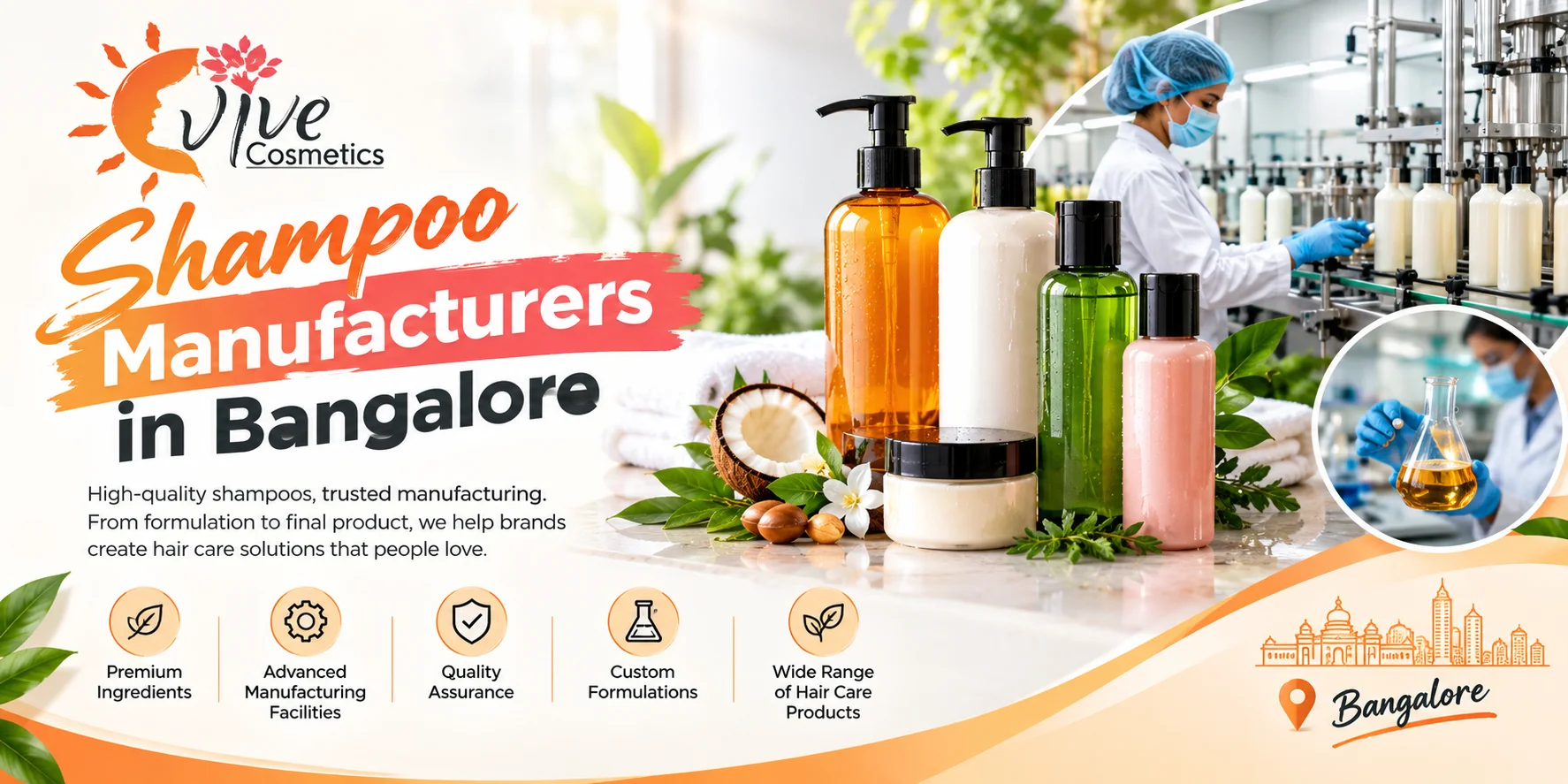 Shampoo Manufacturers in Bangalore