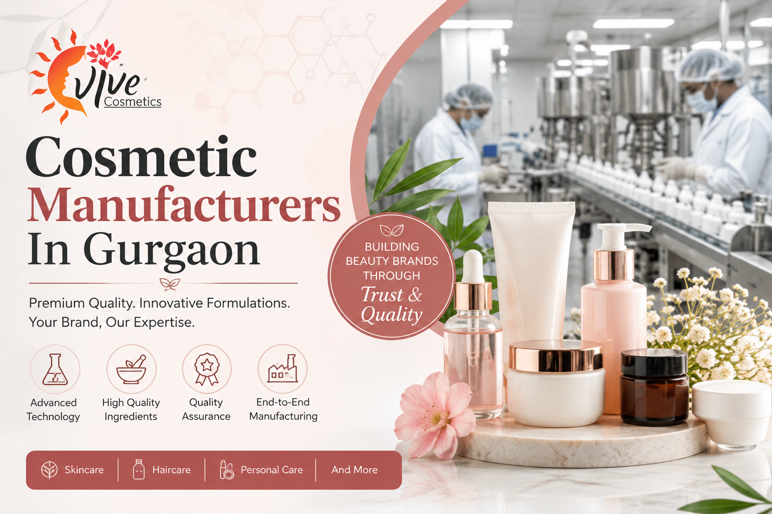 Cosmetic Manufacturers In Gurgaon
