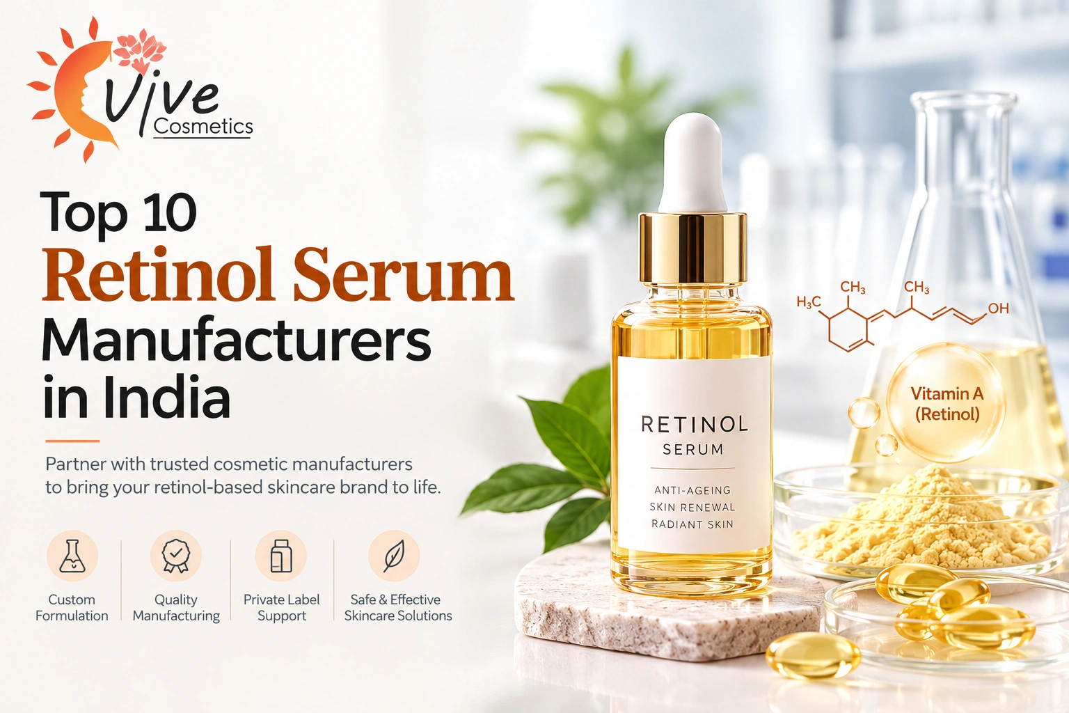Top 10 Retinol Serum Manufacturers in India
