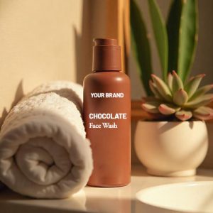 Chocolate face wash