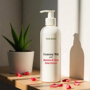 Cleansing Milk with Aloevera Rose Petal Extract