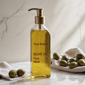 Olive oil face wash