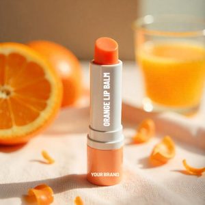 Orange lip balm