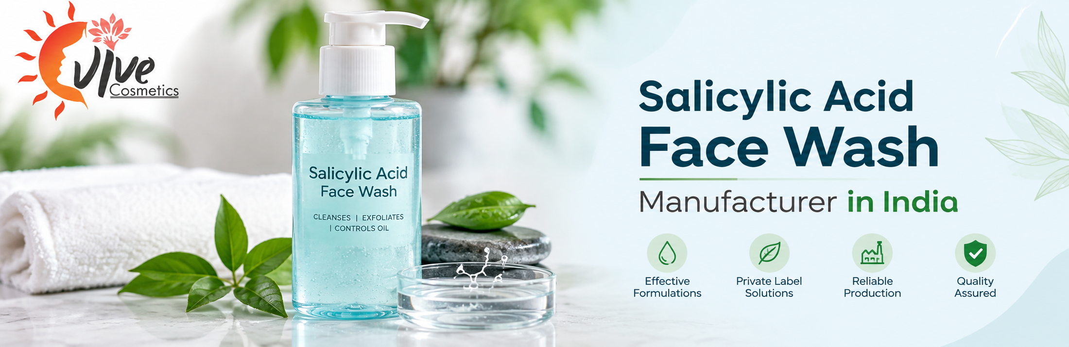Salicylic Acid Face Wash Manufacturer